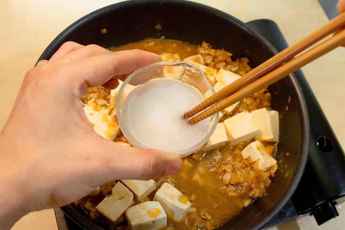 【メンズレシピ】肉なし醤油マーボー