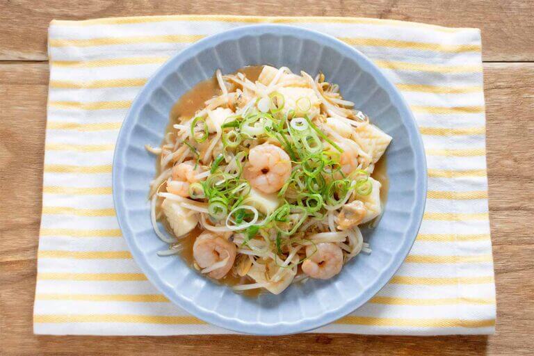 【メンズレシピ】海鮮もやし炒め