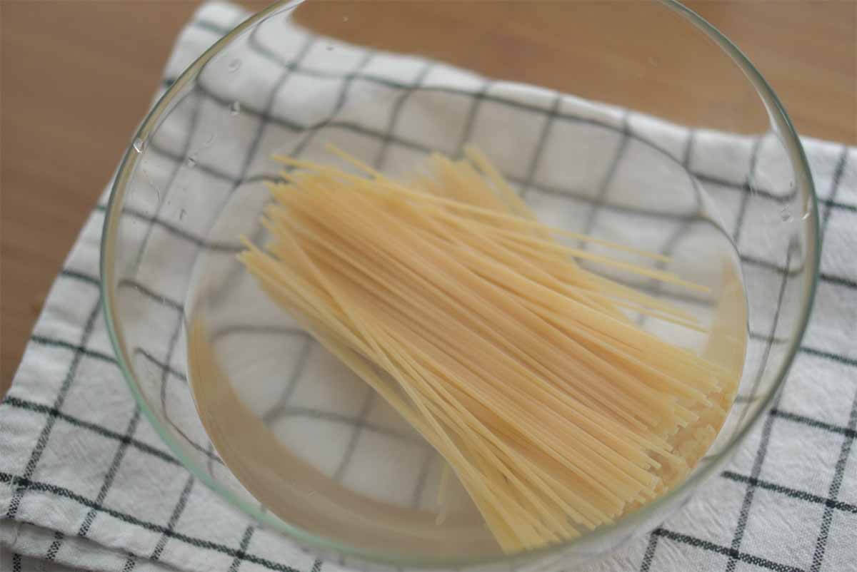 【メンズレシピ】冷製しらすパスタ