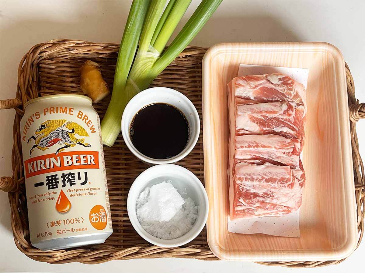 【メンズレシピ】ビール角煮