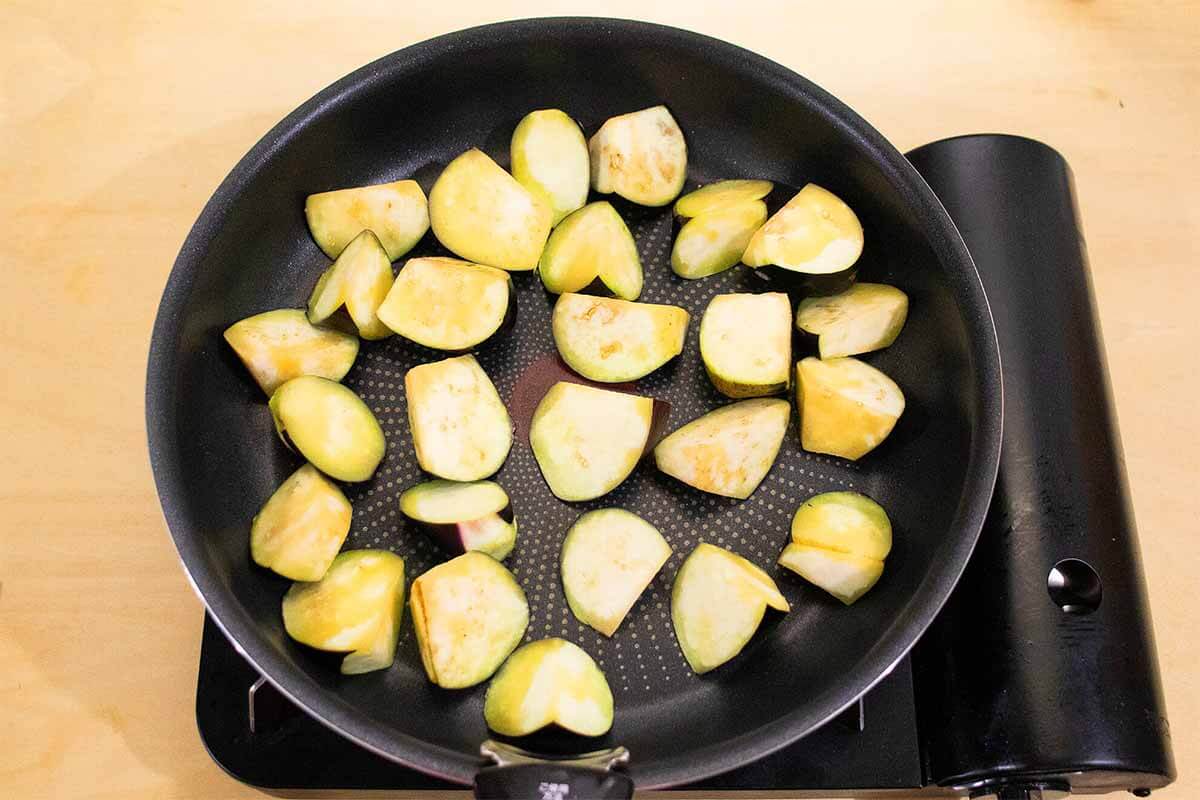 【メンズレシピ】豚こま麻婆茄子