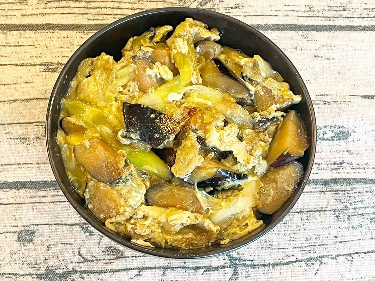 【メンズレシピ】なすの甘辛丼