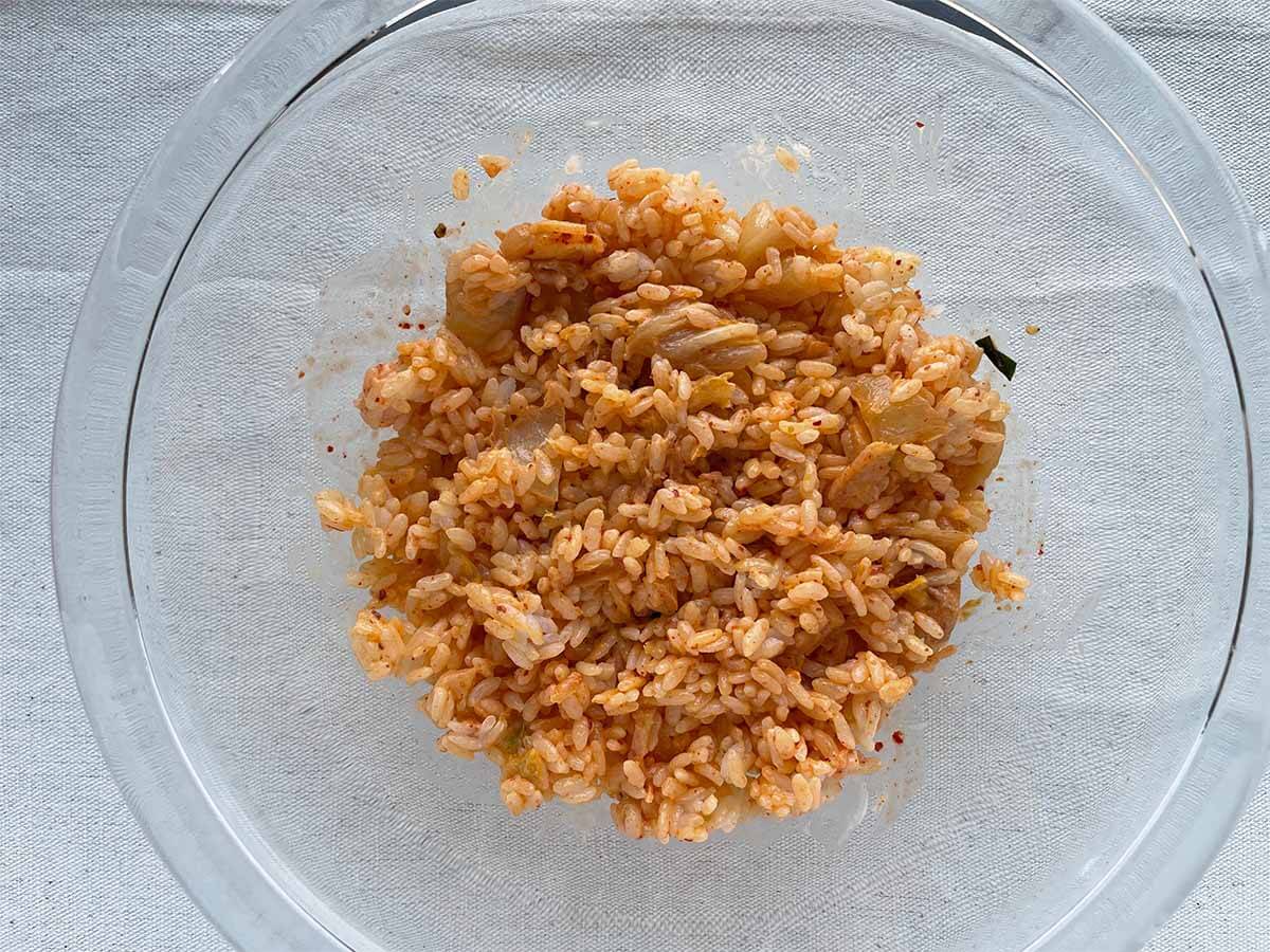 ツナキムチ炒飯