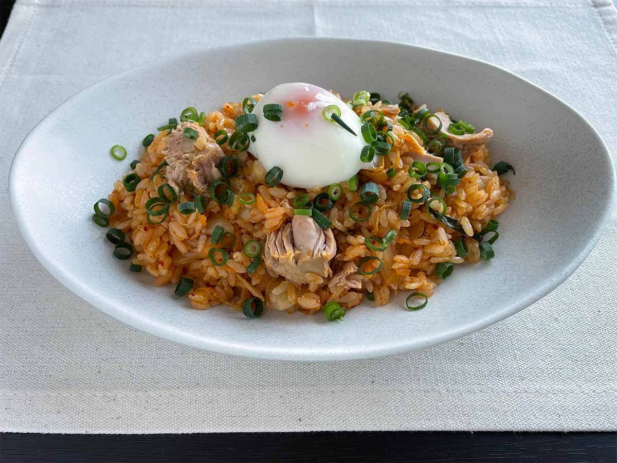 ツナキムチ炒飯