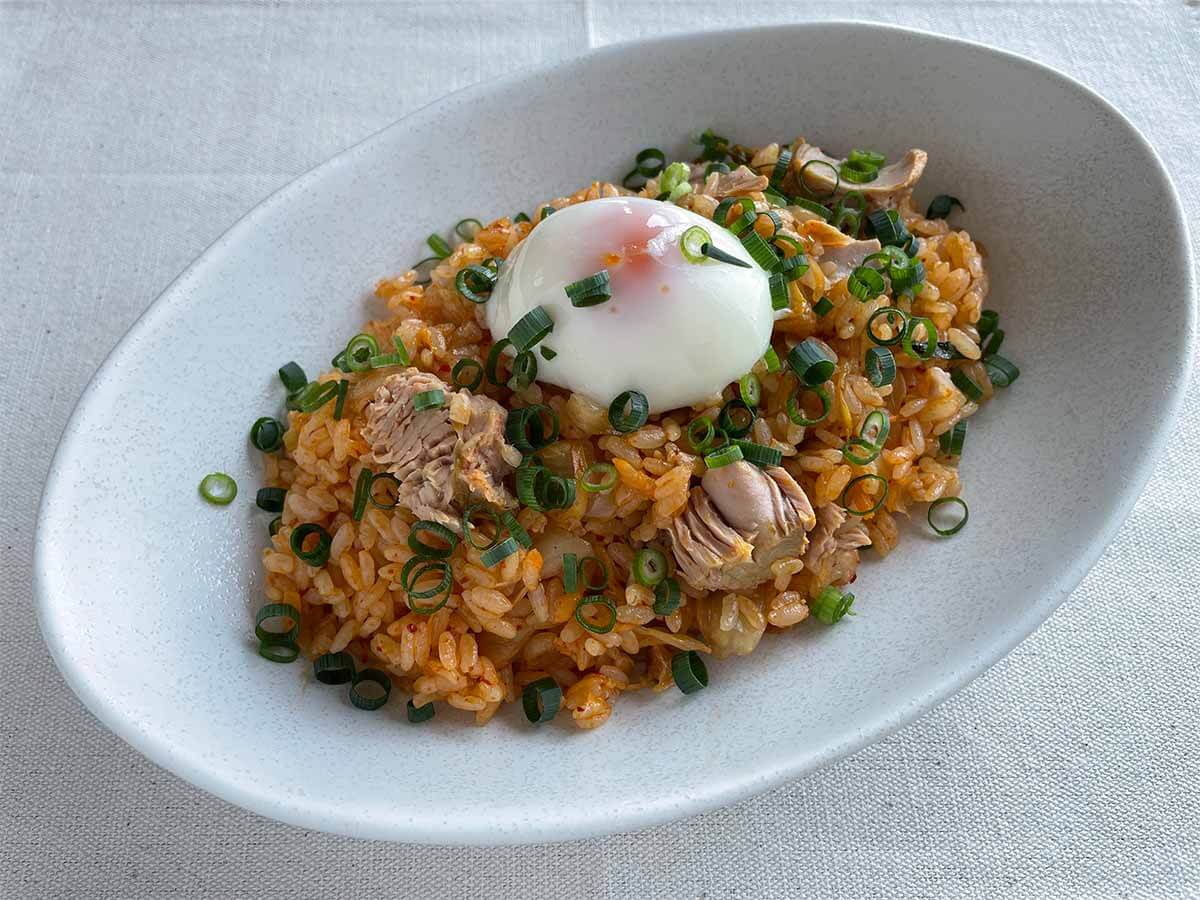 ツナキムチ炒飯