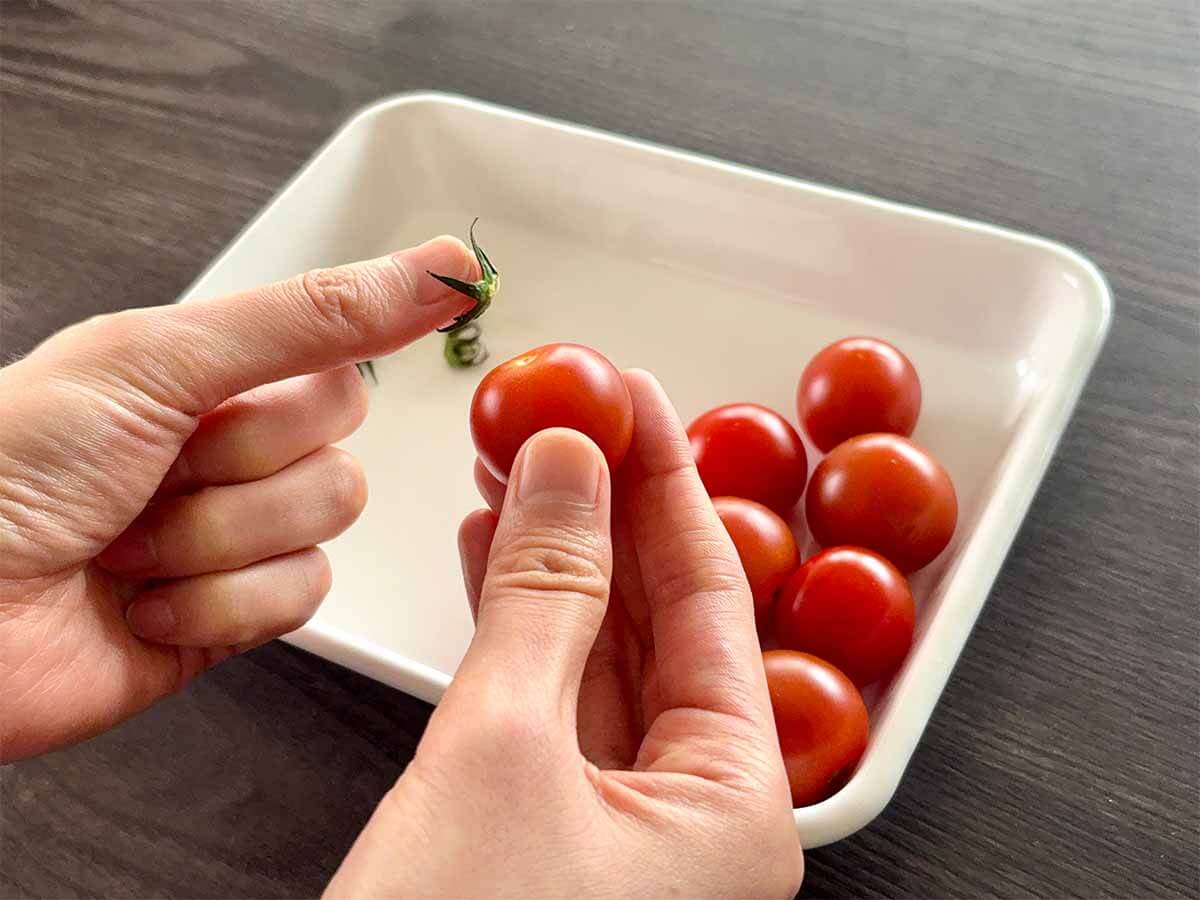 ミニトマトの冷蔵保存のコツ