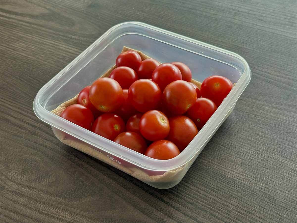ミニトマトの冷蔵保存のコツ