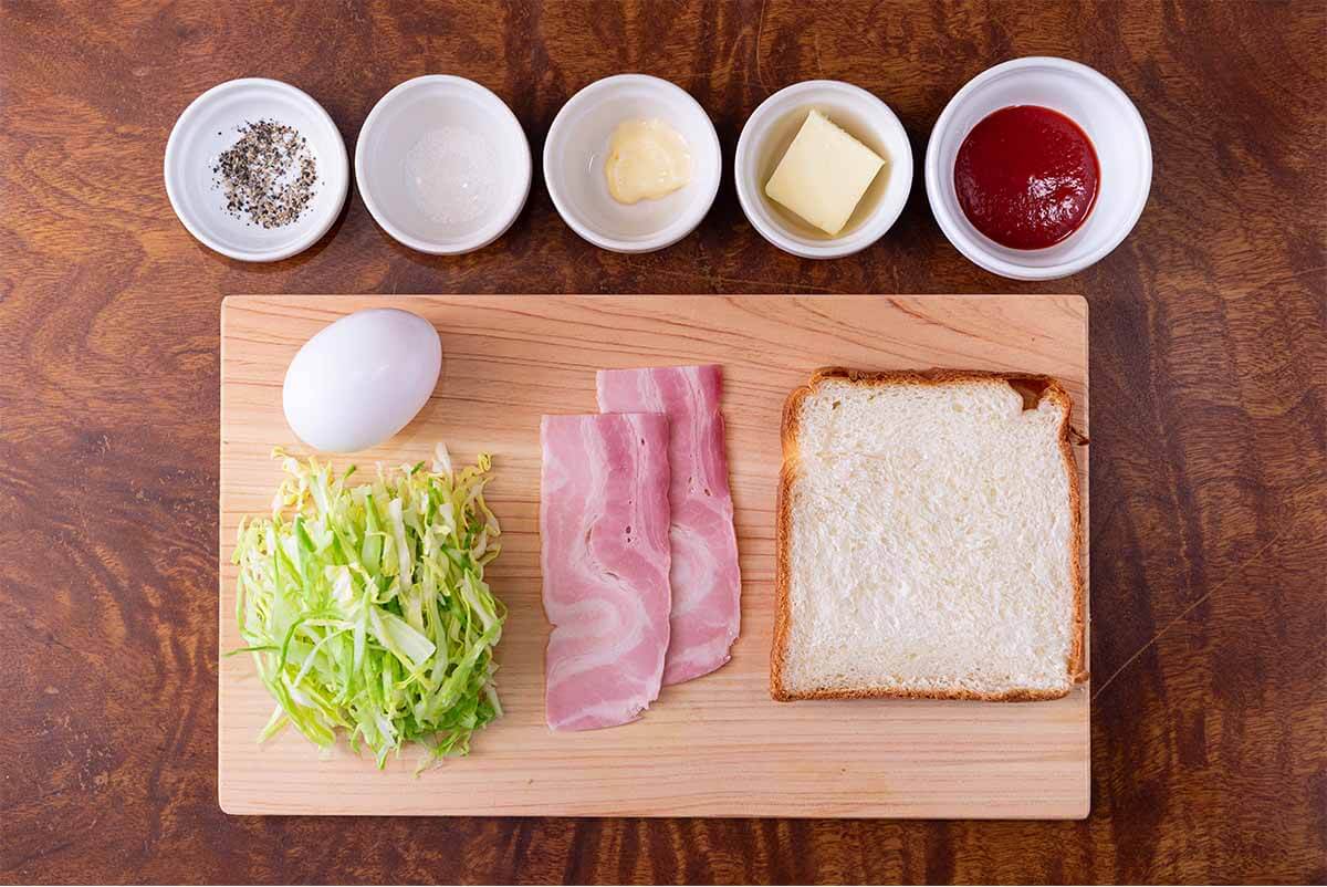 【メンズレシピ】キャベたまトースト