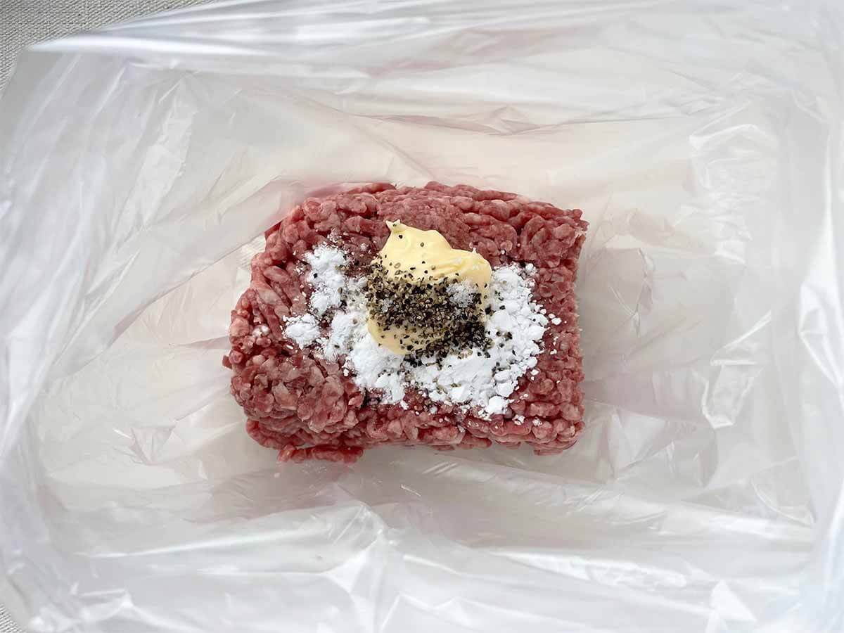 【メンズレシピ】レンチンハンバーグ