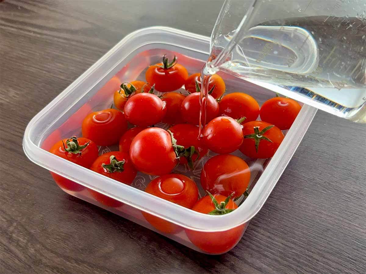 ミニトマトの冷蔵保存のコツ
