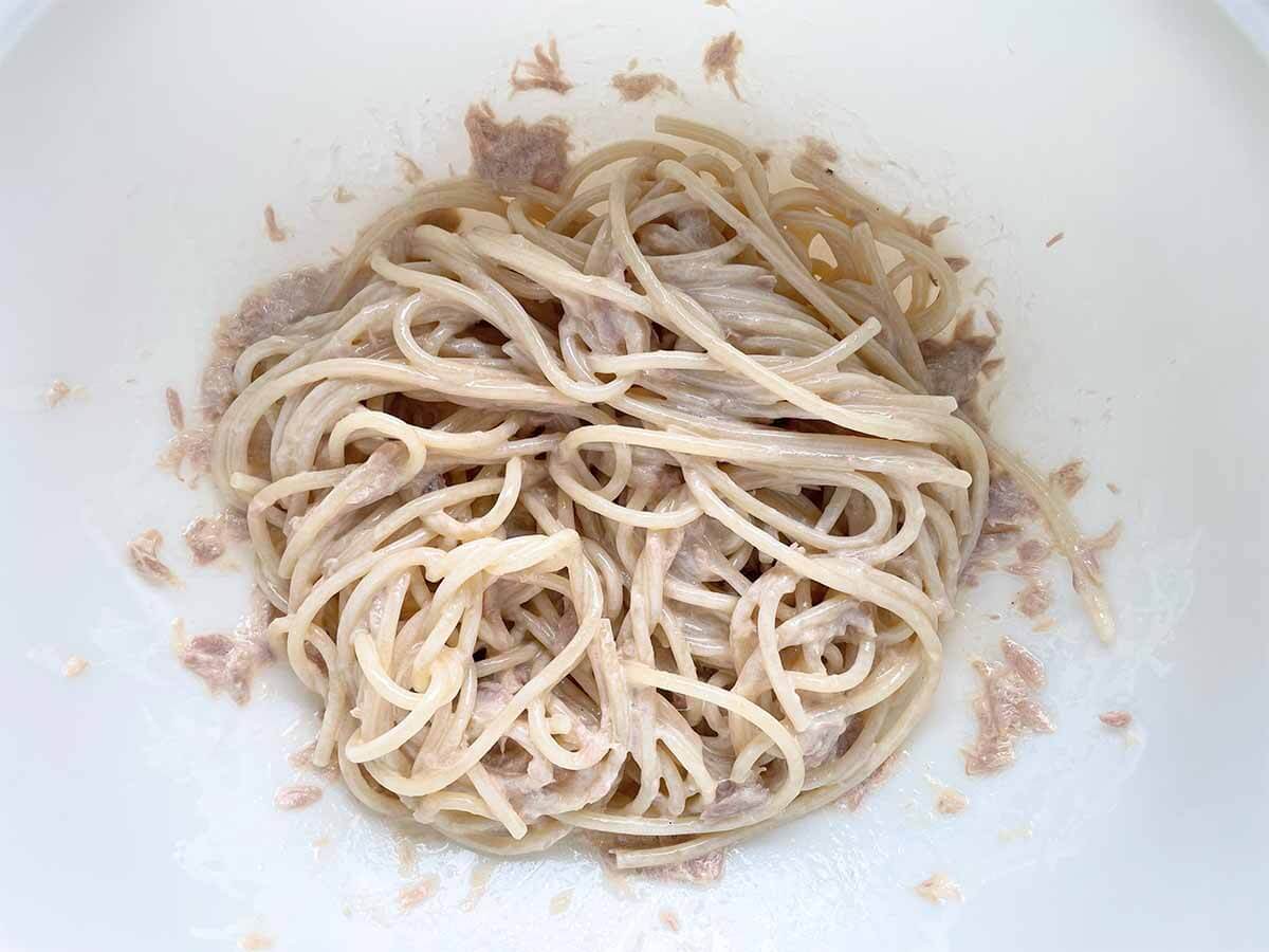 【メンズレシピ】ツナマヨパスタ