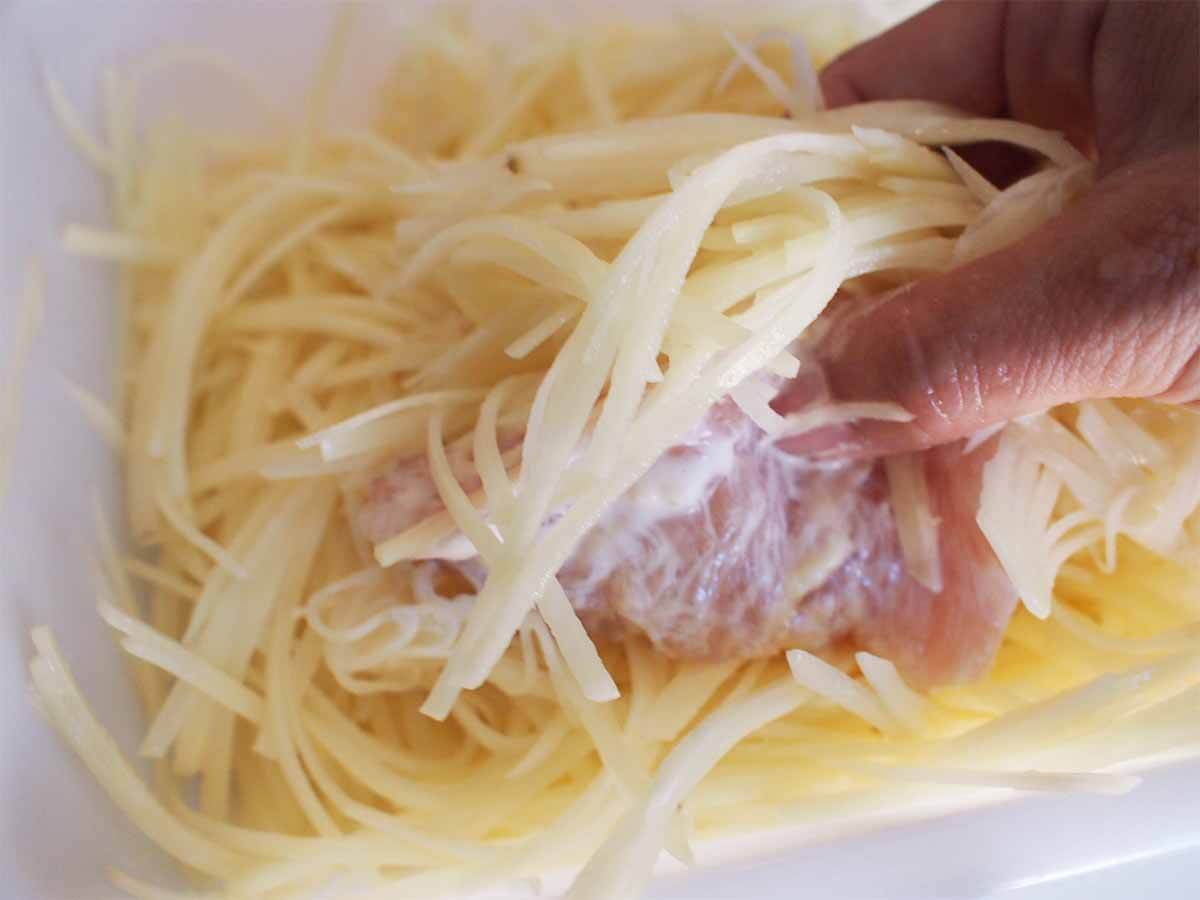 【メンズレシピ】鶏むねザクザクチキン