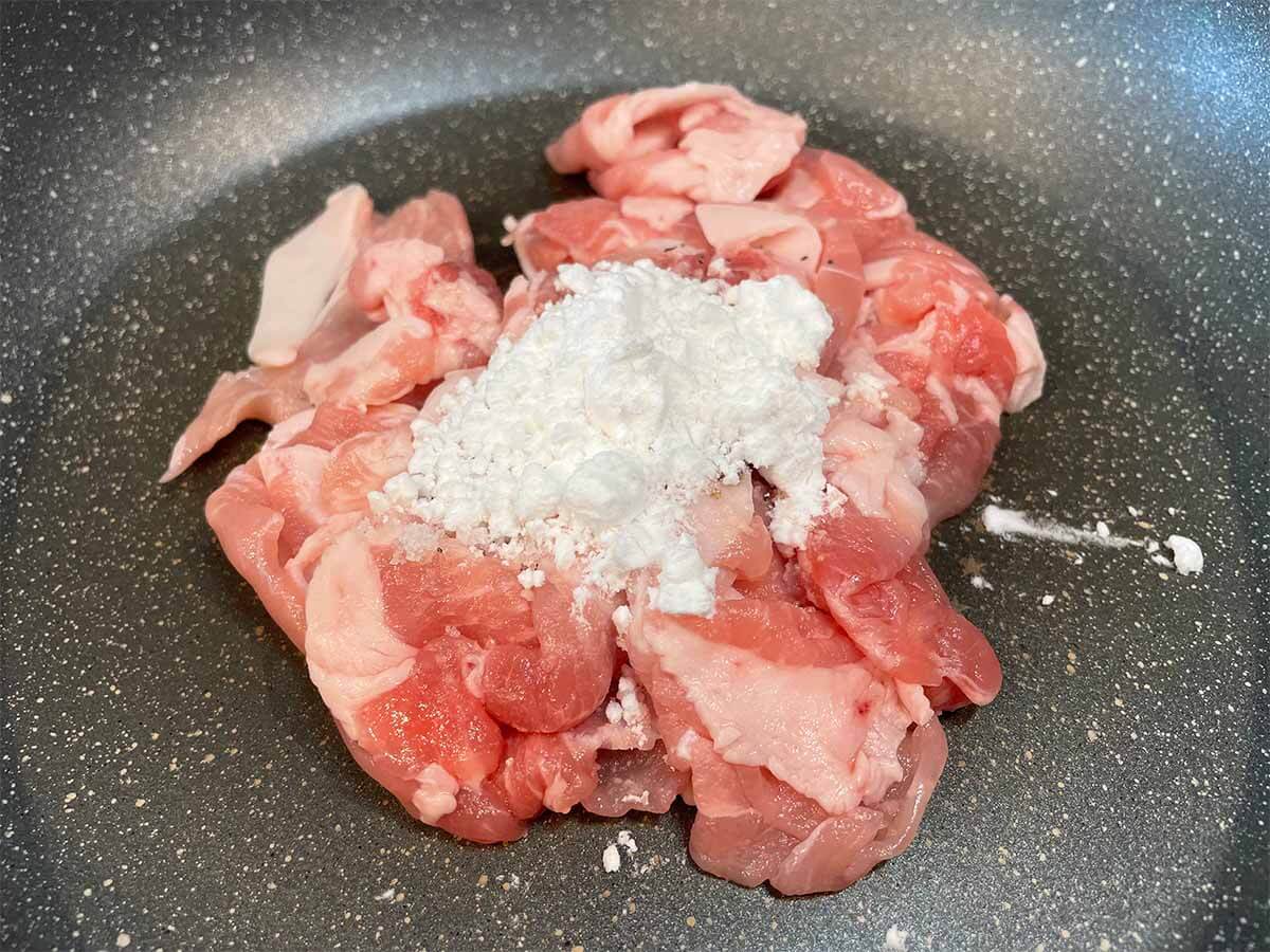 【メンズレシピ】ワンパン肉ボール