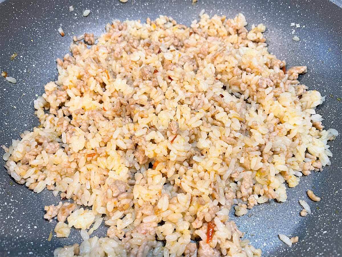 【メンズレシピ】ピリ辛炒飯