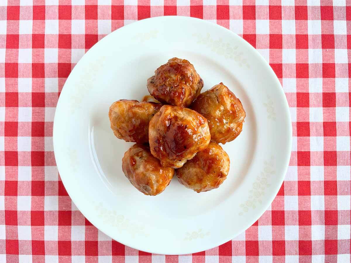 【メンズレシピ】ワンパン肉ボール