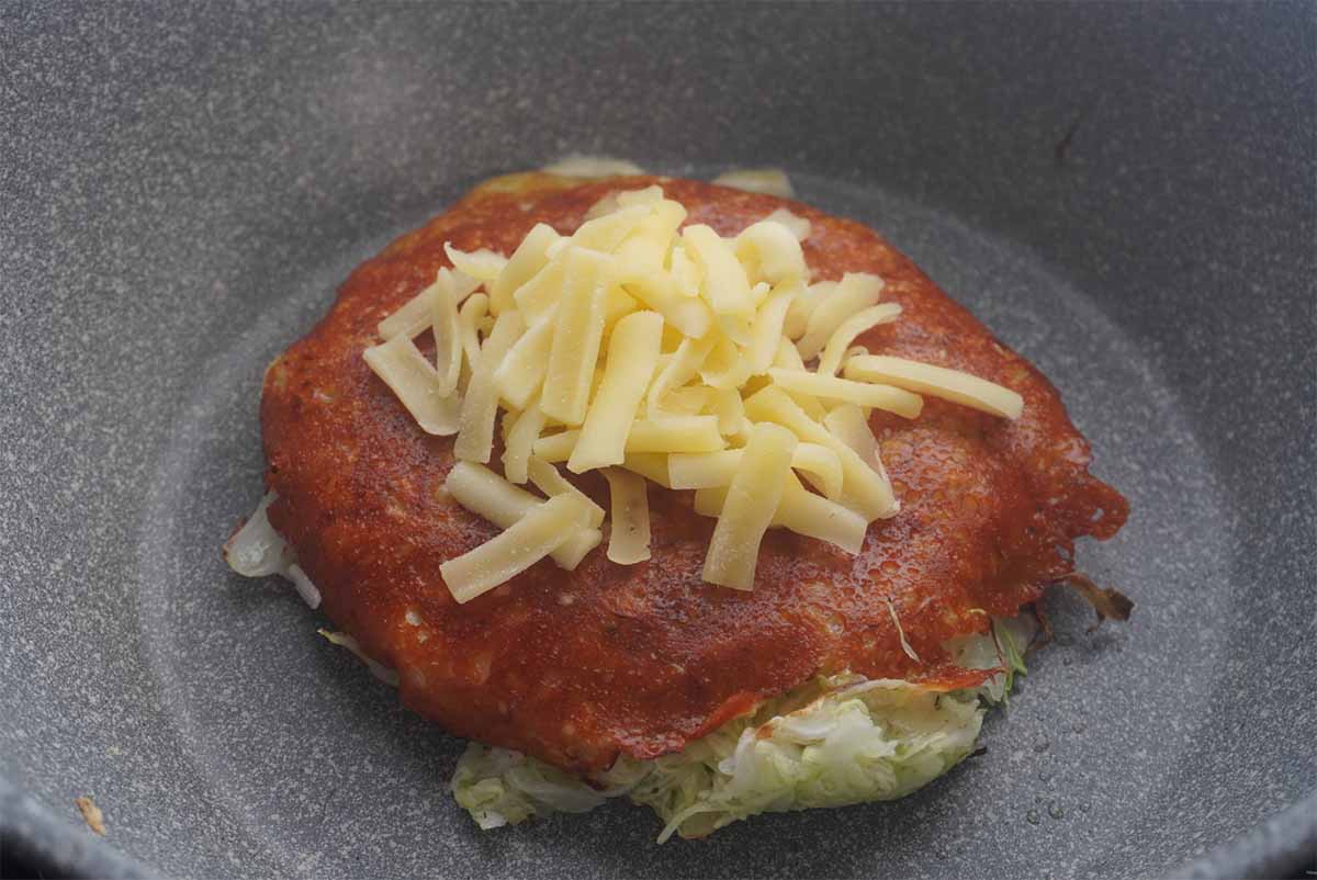 【メンズレシピ】きゃべつのチーズ焼き