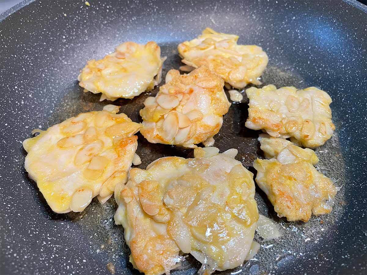 【メンズレシピ】アーモンドチキン