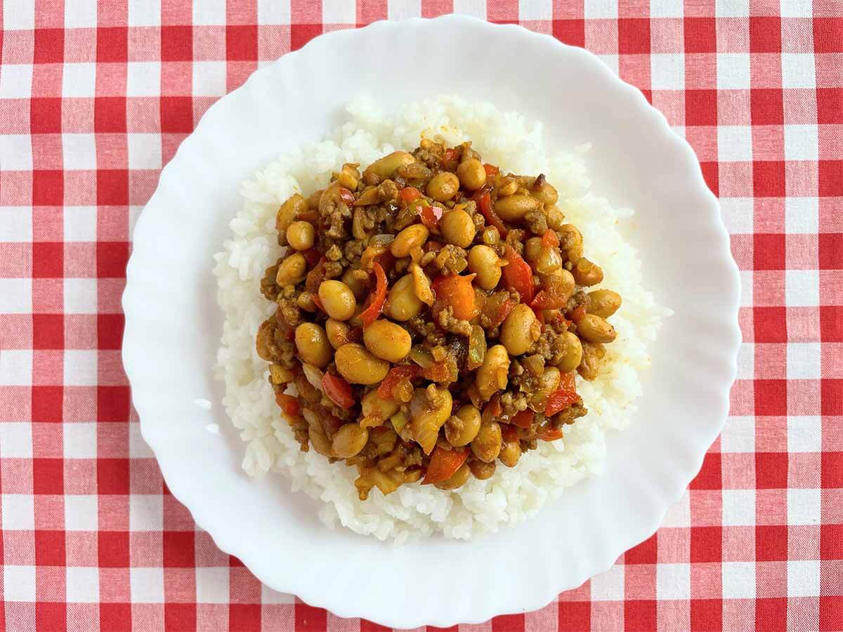 【メンズレシピ】大豆の和風カレー