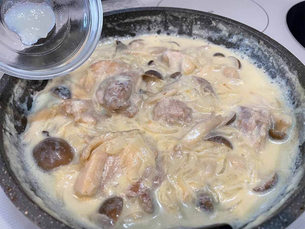 【メンズレシピ】時短豆乳煮