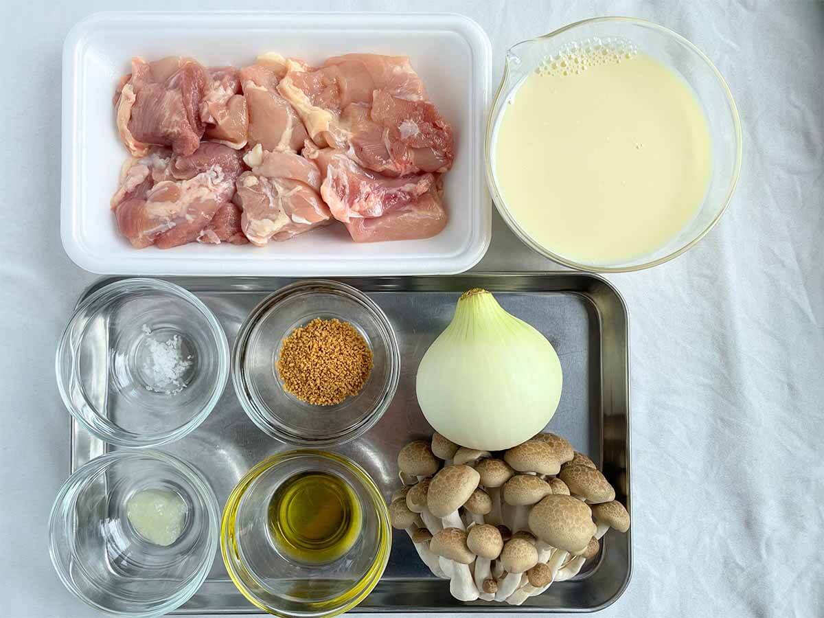 【メンズレシピ】時短豆乳煮