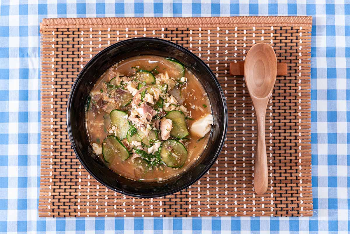 【メンズレシピ】鯖缶で冷や汁