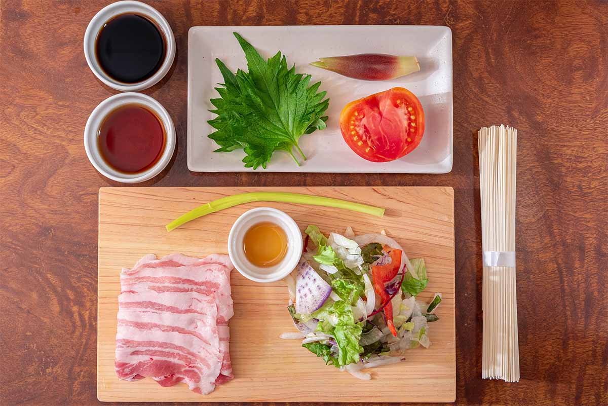 【メンズレシピ】豚しゃぶそうめん