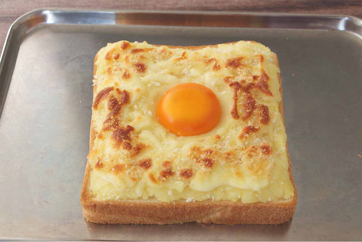【メンズレシピ】さくさくポテたまトースト