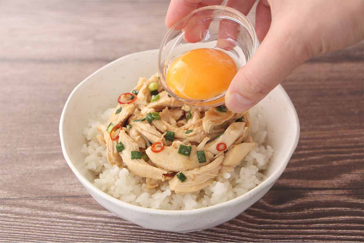 【メンズレシピ】ささみの麻薬鶏丼