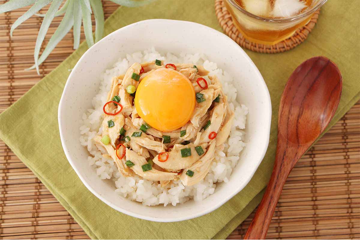 【メンズレシピ】ささみの麻薬鶏丼