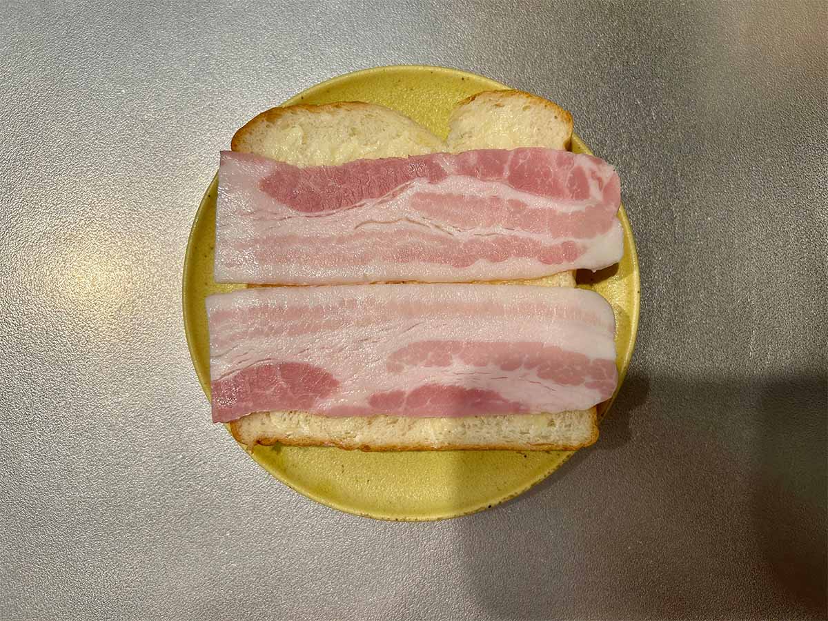 【メンズレシピ】ベーコンはちみつチーズトースト