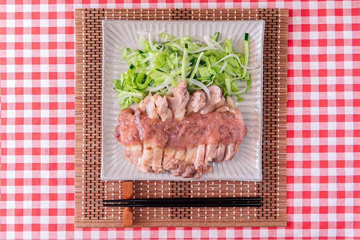 【メンズレシピ】レンジで蒸し鶏