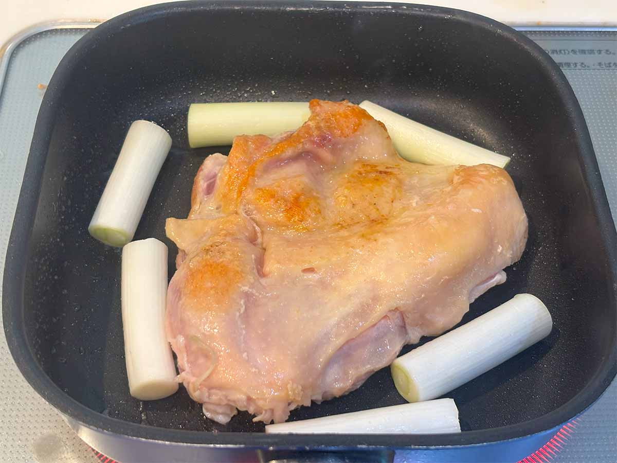 【メンズレシピ】鶏もものオレンジジュース照り焼き