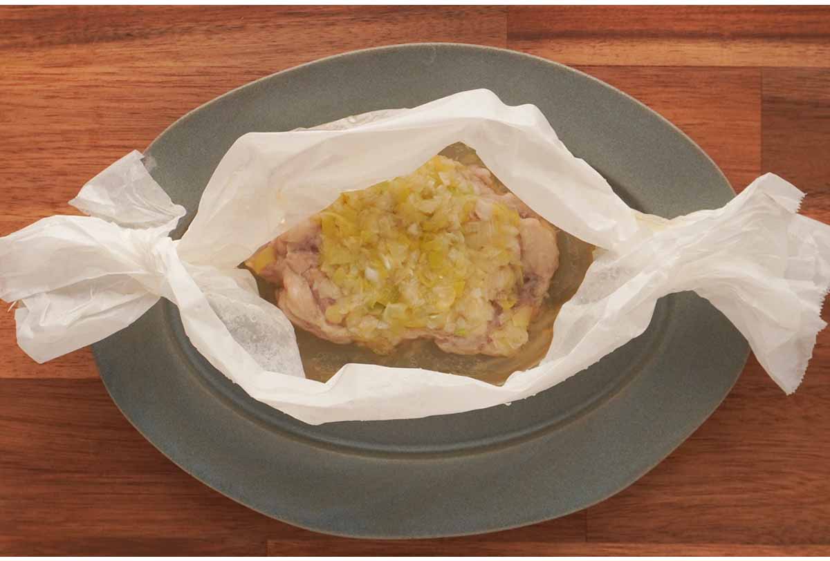 【メンズレシピ】鶏肉のねぎ塩だれ蒸し