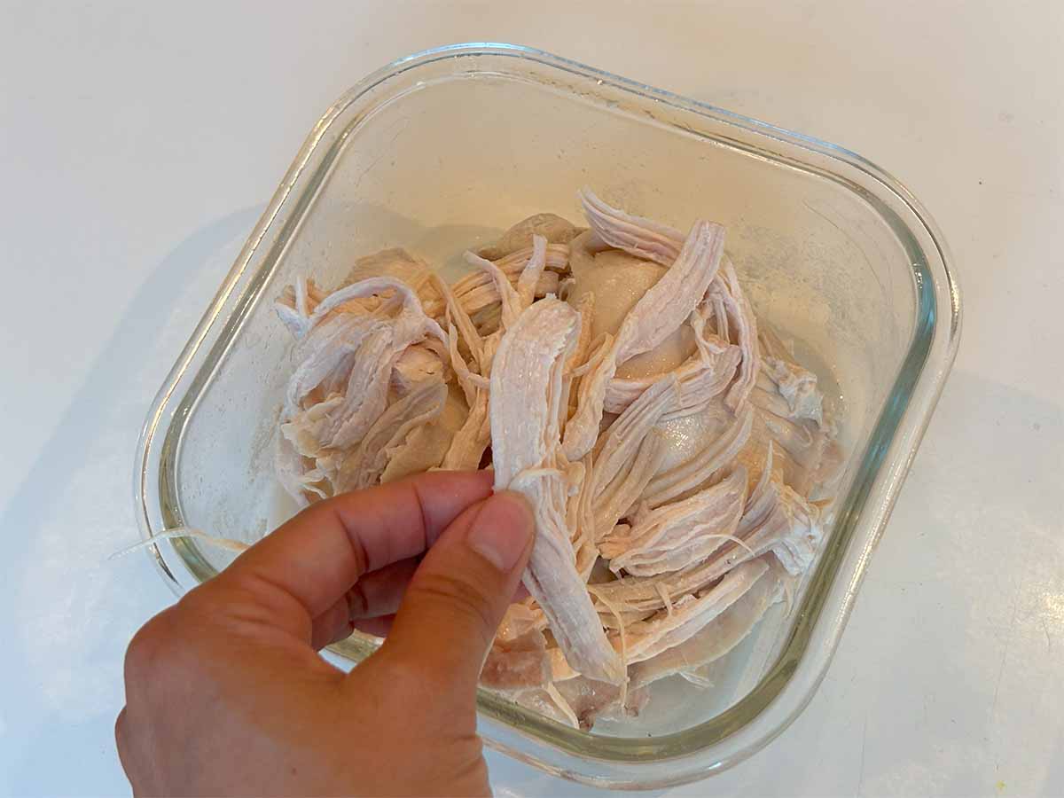 【メンズレシピ】鶏むねのニラ漬け