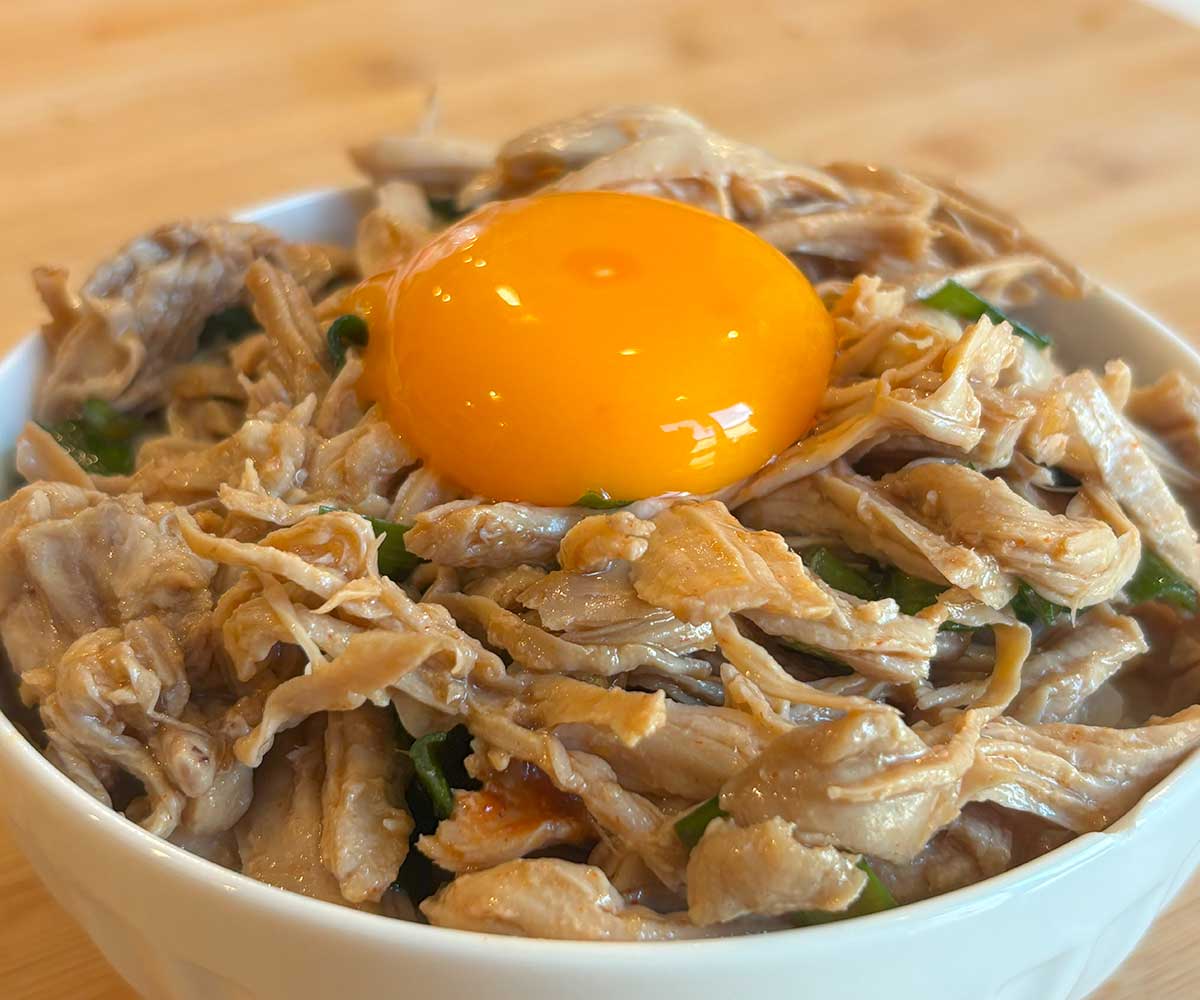【メンズレシピ】鶏むねのニラ漬け