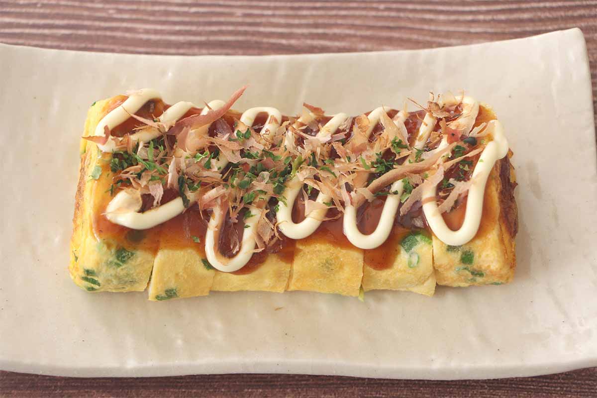 【メンズレシピ】お好み焼き風卵焼き