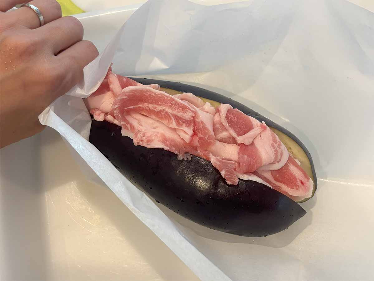 【メンズレシピ】なすドッグ