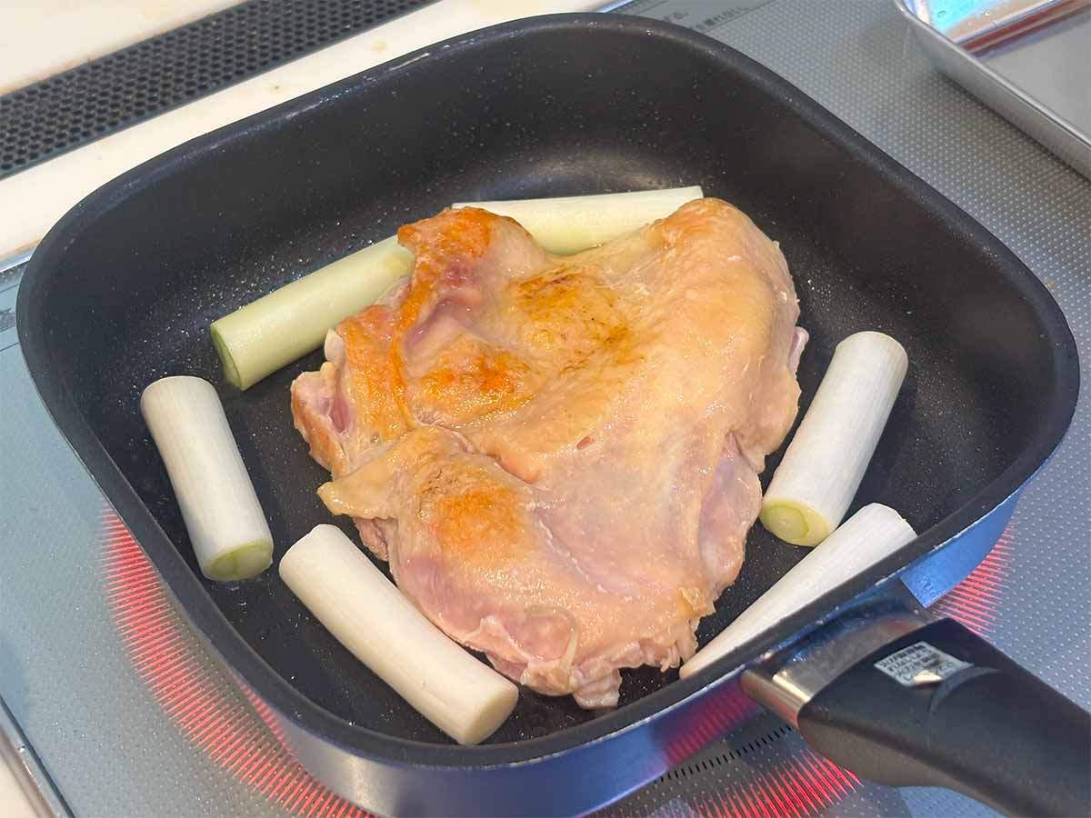 【メンズレシピ】鶏もものオレンジジュース照り焼き