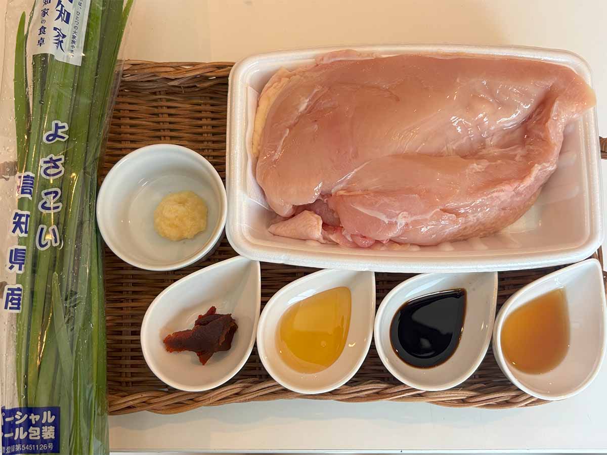 【メンズレシピ】鶏むねのニラ漬け