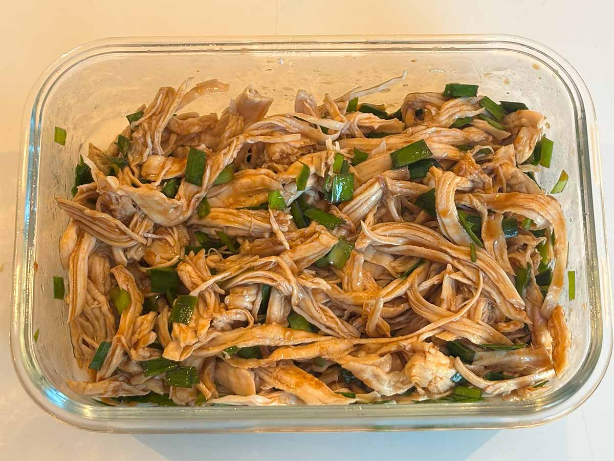 【メンズレシピ】鶏むねのニラ漬け