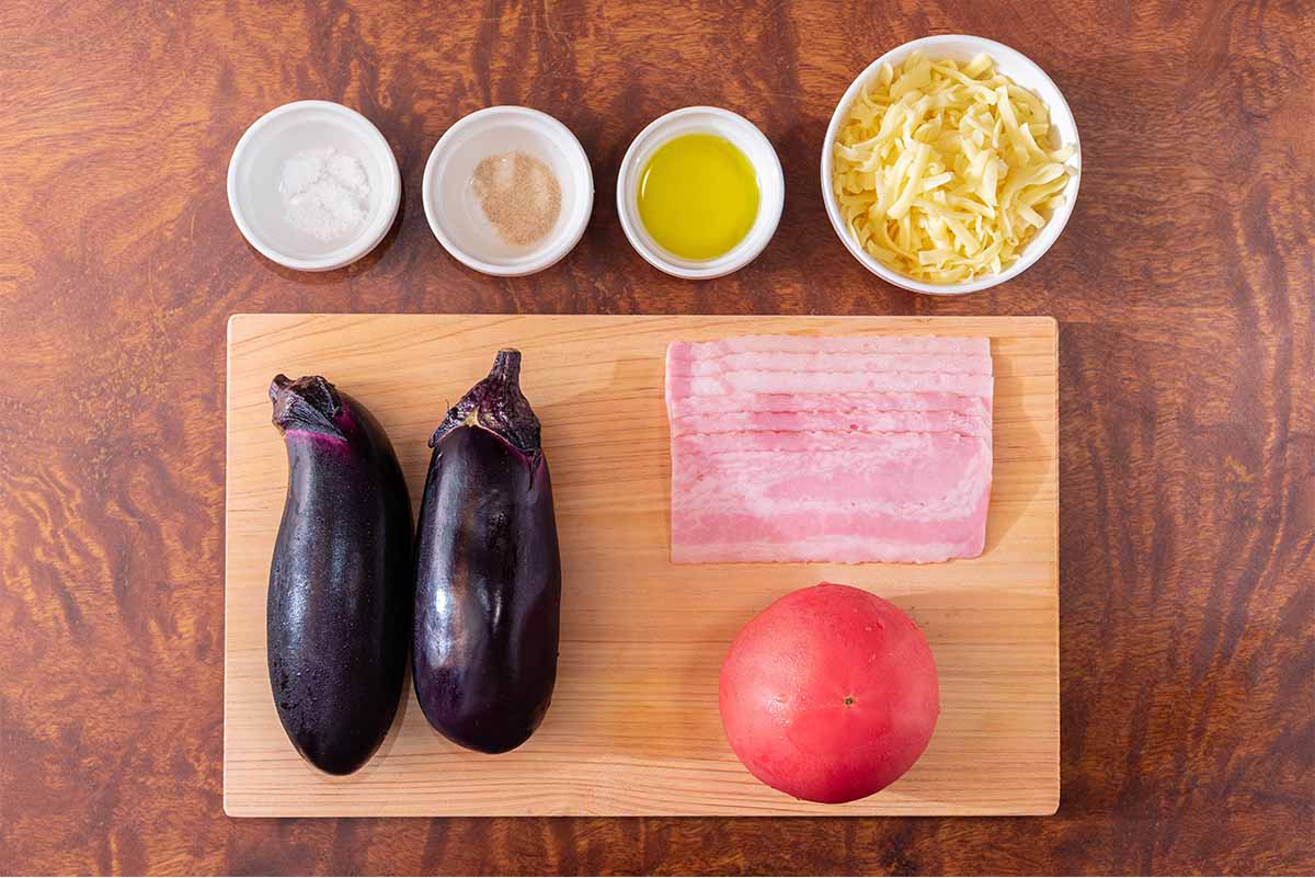 【メンズレシピ】ナスとトマトのグラタン