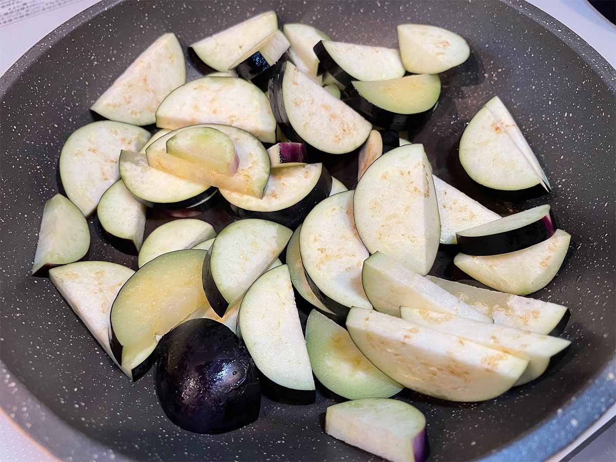 【メンズレシピ】なすの油炒め