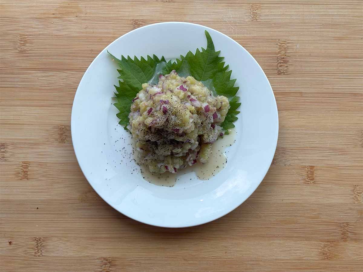 【メンズレシピ】なすのタルタル