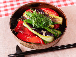 【夏野菜レシピ】暑い日も10分で食欲アップ！簡単焼きびたし