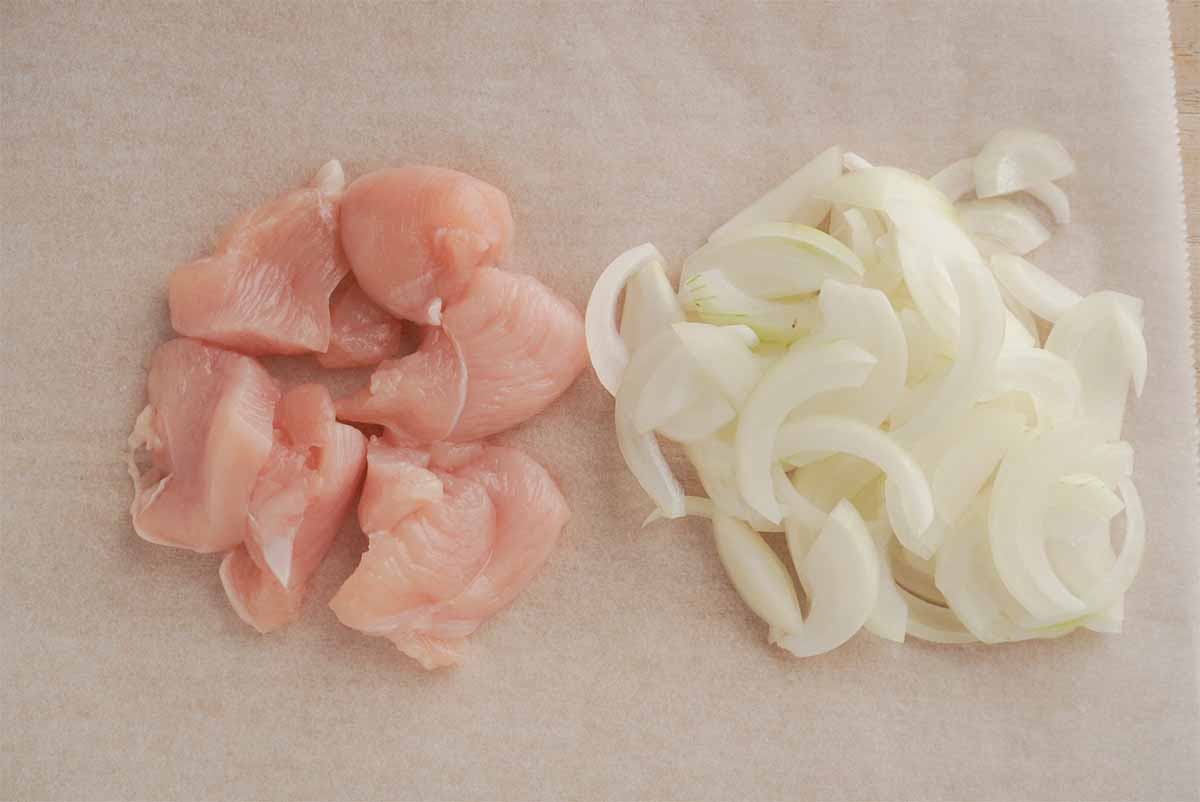 【メンズレシピ】鶏むねヘルシー親子丼