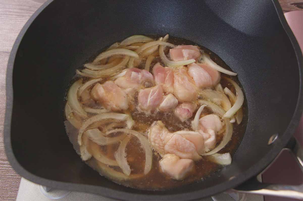 【メンズレシピ】とろとろチーズ親子丼