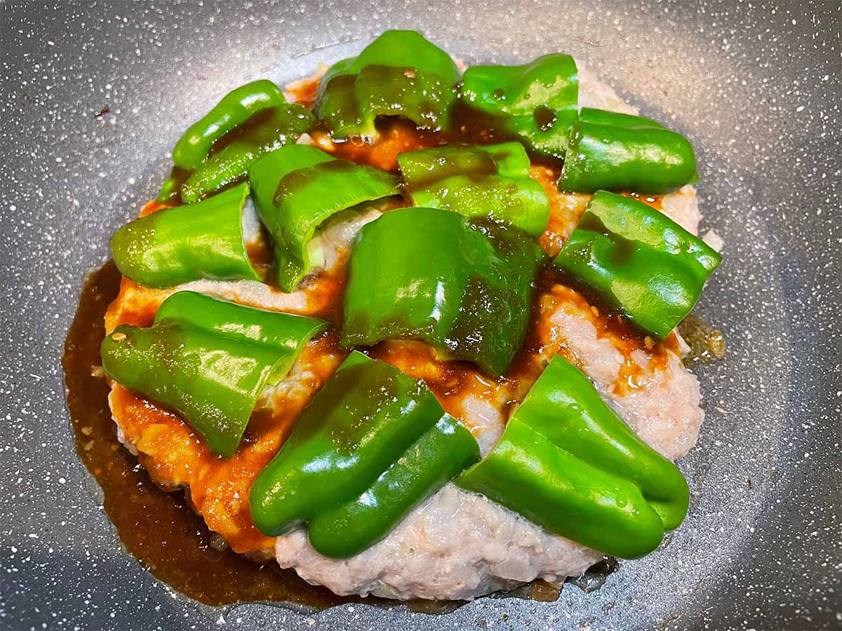 【メンズレシピ】ピーマンの肉詰めない