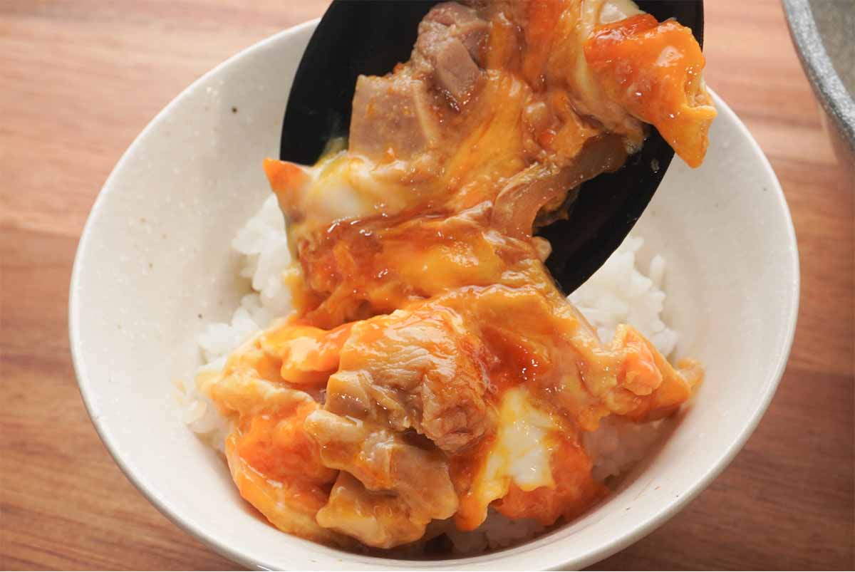 【メンズレシピ】黄金比で作る親子丼