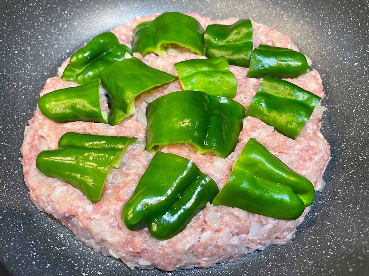 【メンズレシピ】ピーマンの肉詰めない