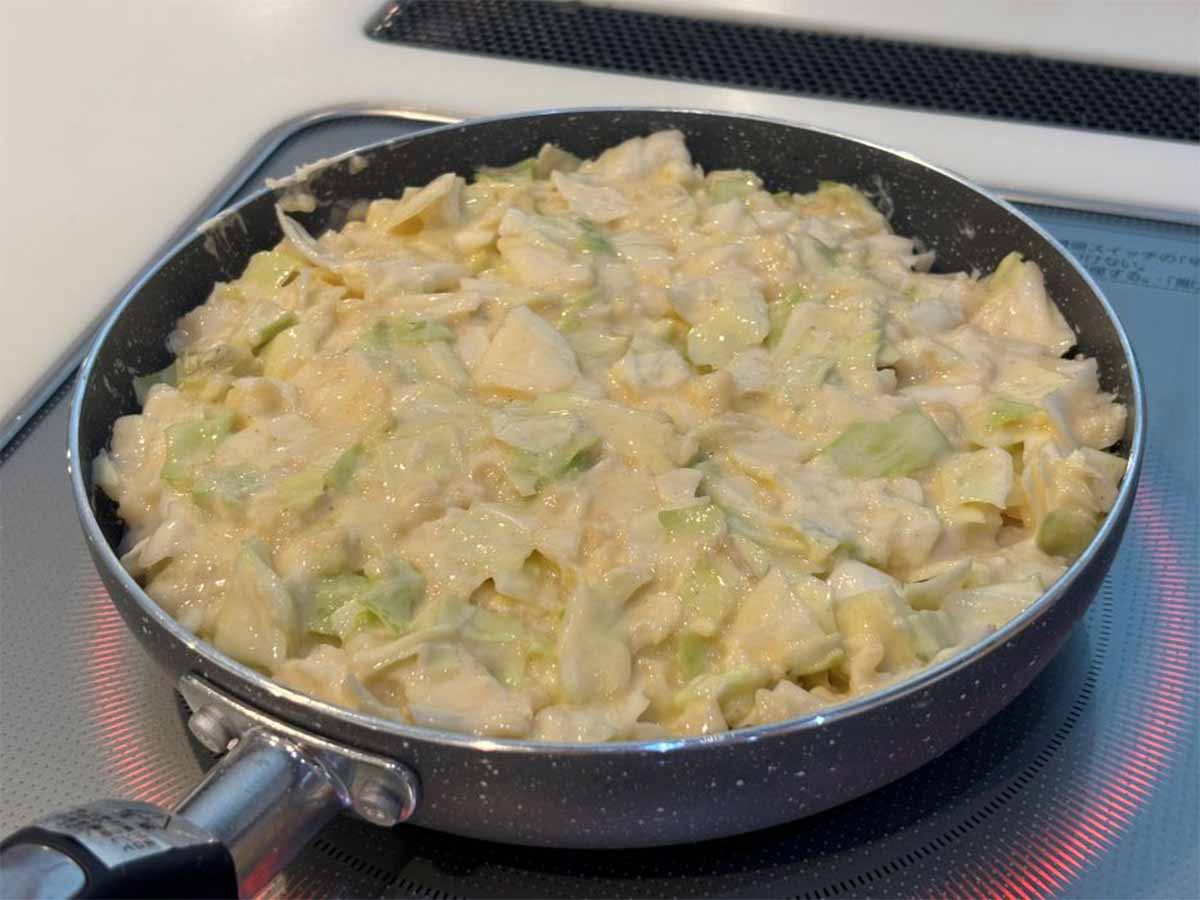 【メンズレシピ】ナゲットお好み焼き